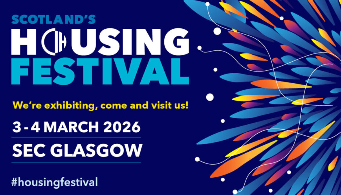We're Exhibiting, Come Visit at Scotland's Housing Festival 3-4 March Glasgow